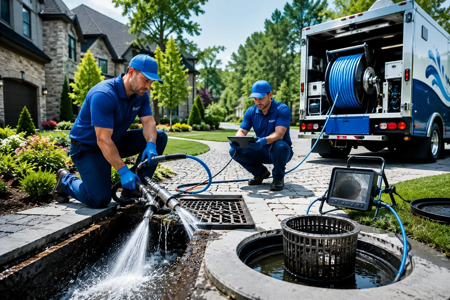 Local outdoor drain cleaning professionals in Emmett, MI
